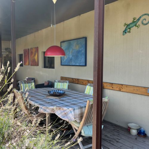 Terrasse couverte de 24M2