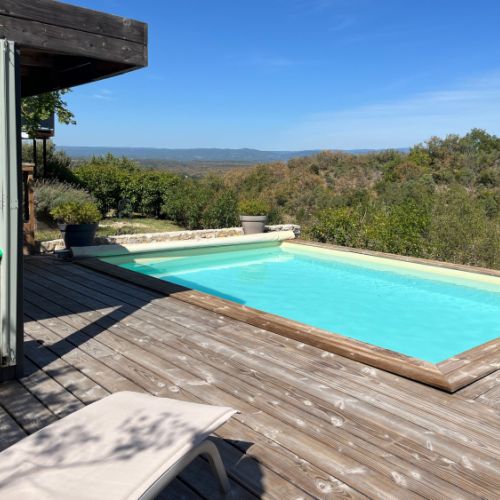 view of the Cévennes